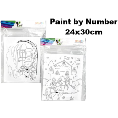 Printed Paint Canvas - 24x30cm 